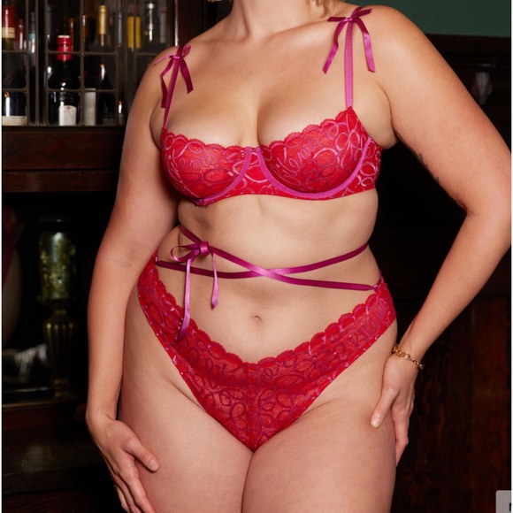 Ribbon Lace Bra - Picture 6 of 9